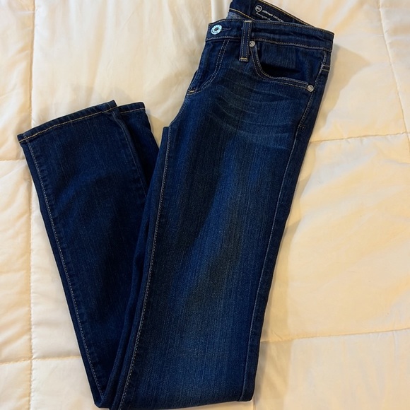 Ag Adriano Goldschmied The Stevie slim straight size 25 R in a dark rinse - Picture 2 of 15